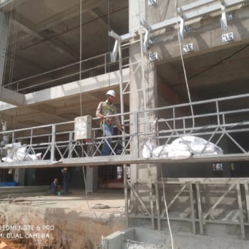 Quy trình kiểm định an toàn sàn treo trong thi công